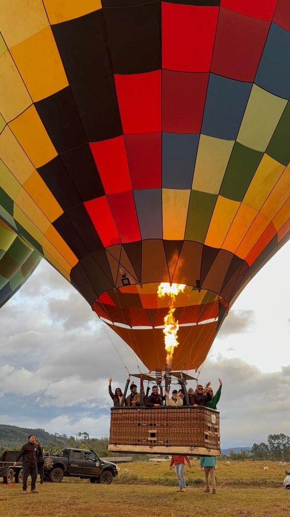 Voo de balão Capitão Canyon